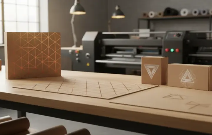 Печать конструкции коробок на заказ