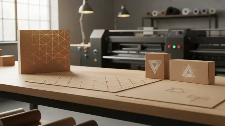 Печать конструкции коробок на заказ