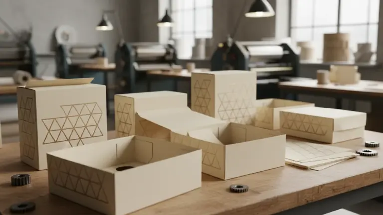 Печать коробок для кондитерских изделий (торты, капкейки, макароны) на заказ