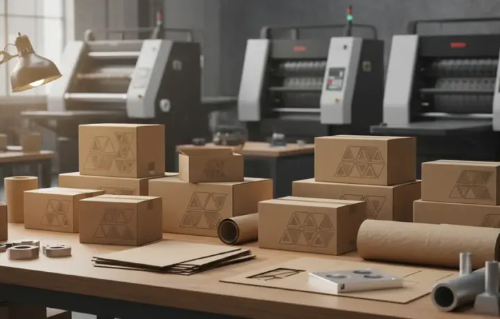 Печать и производство коробок оптом на заказ
