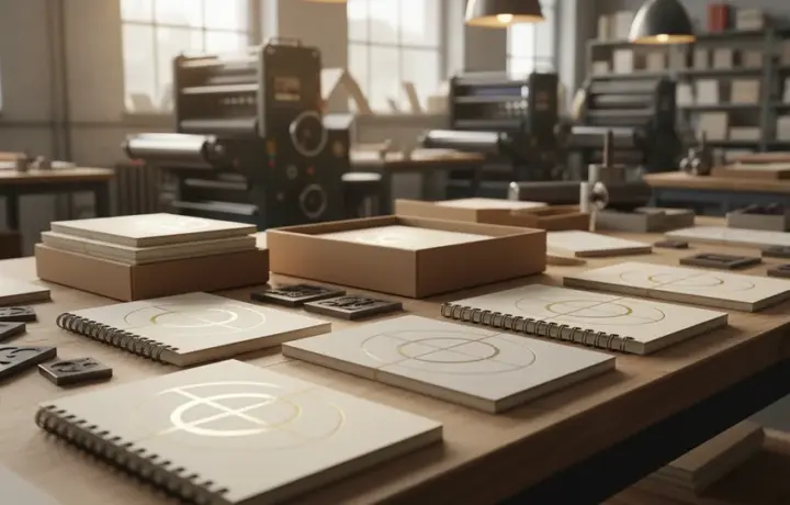 Печать блокнотов с логотипом на заказ