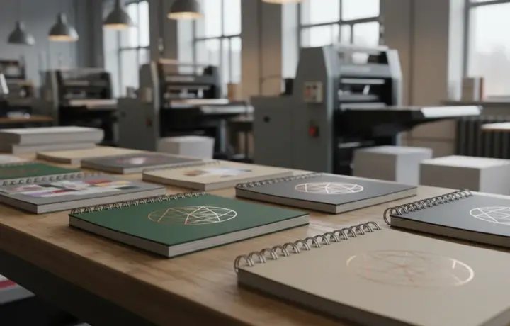 Печать каталогов на пружине на заказ