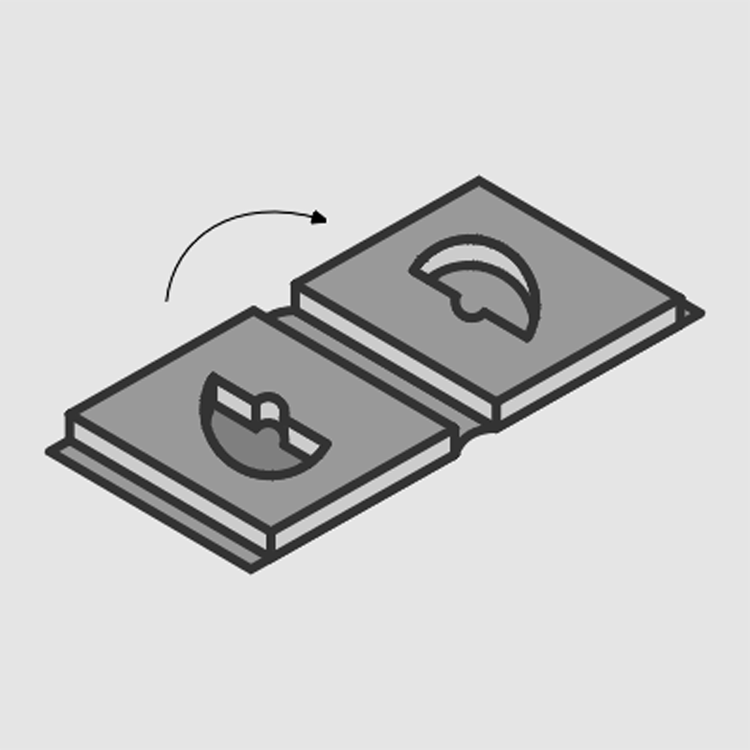 Папка с ложементом