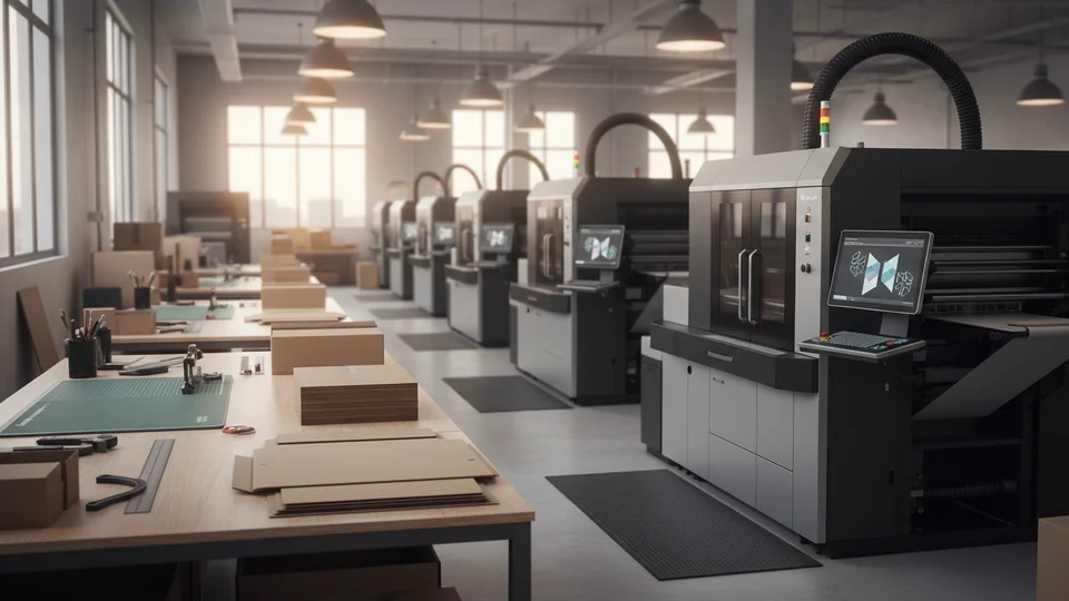 Профессионально производим самосборные коробки