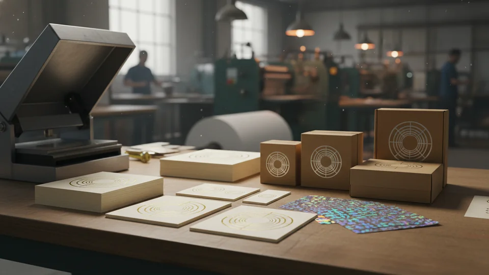 Печать фольгирования (золото, серебро, голография) на заказ Блеск, который продаёт