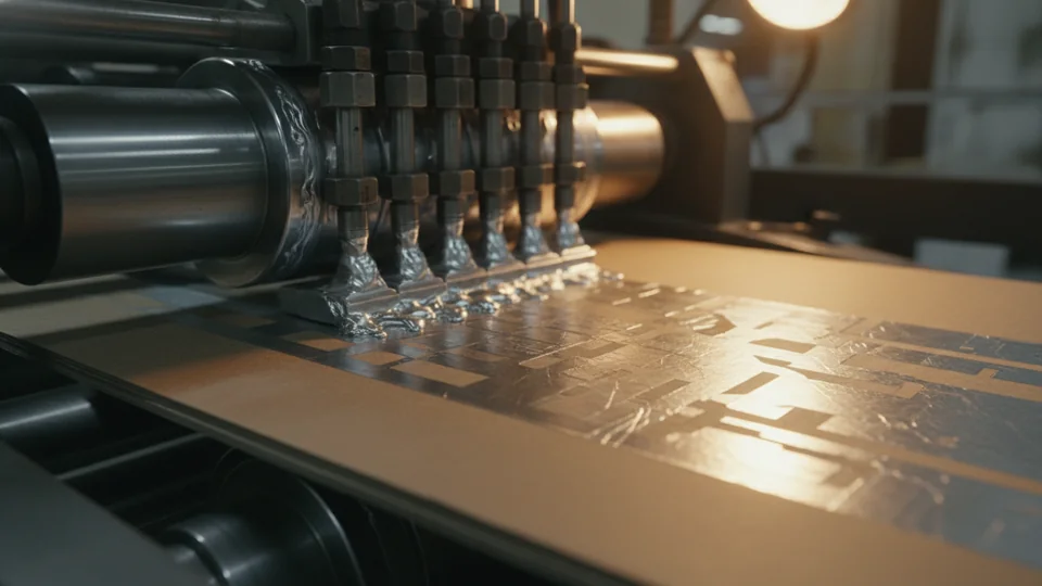 Тиснение фольгой и конгрев