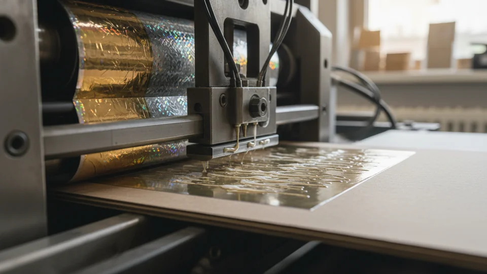 Тиснение фольгой и конгрев