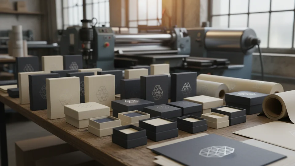 Печать коробок для ювелирных изделий на заказ Упакуйте ценность красиво