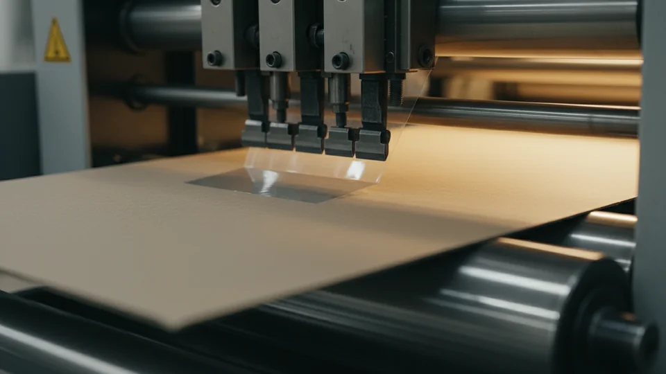 Горячее ламинирование BOPP