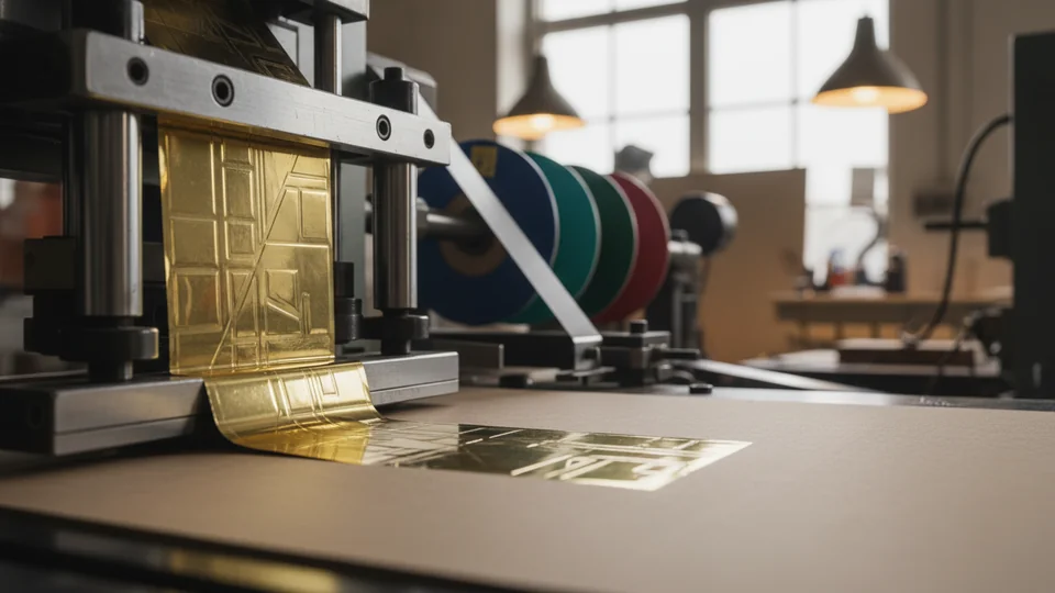 Тиснение фольгой