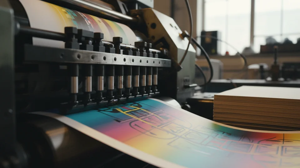 Офсетная печать 4+4