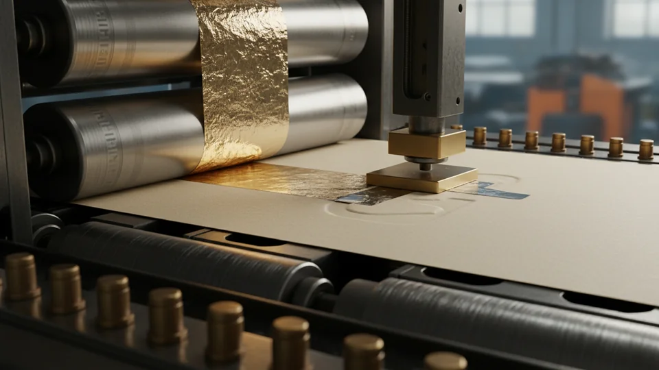 Тиснение фольгой и конгрев