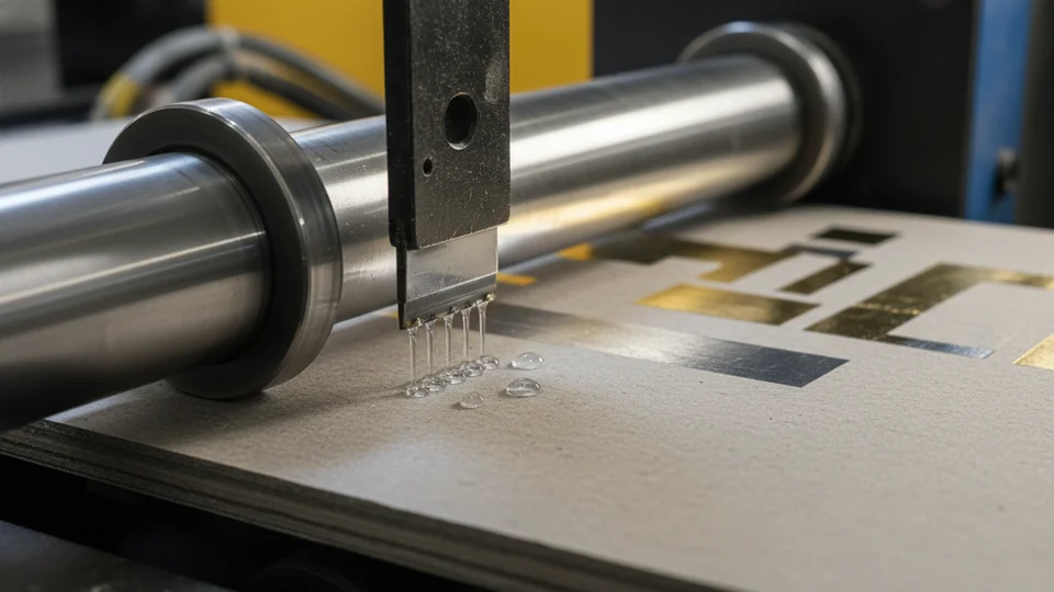 Тиснение и выборочный УФ-лак