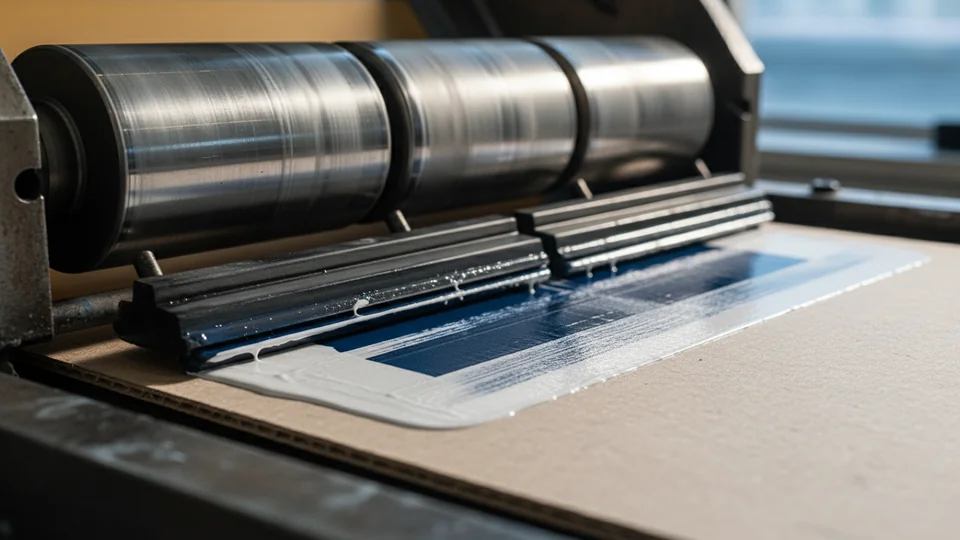 Шелкография по плотным заливкам