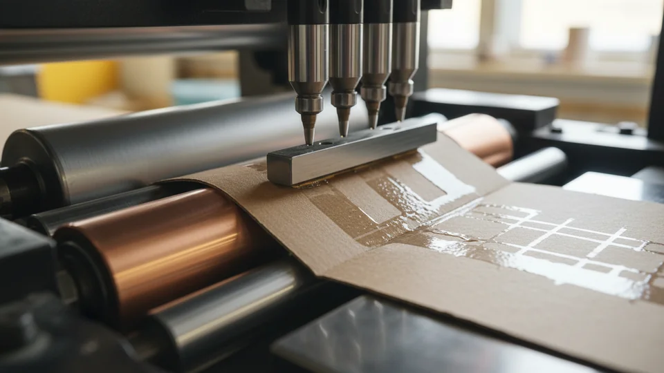 Тиснение и УФ-лак